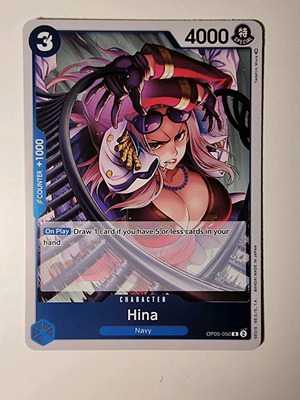 Hina One Piece Card Game OP05-050 Rare