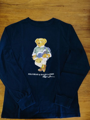 Polo Ralph Lauren long-sleeve shirt new, size Large, blue