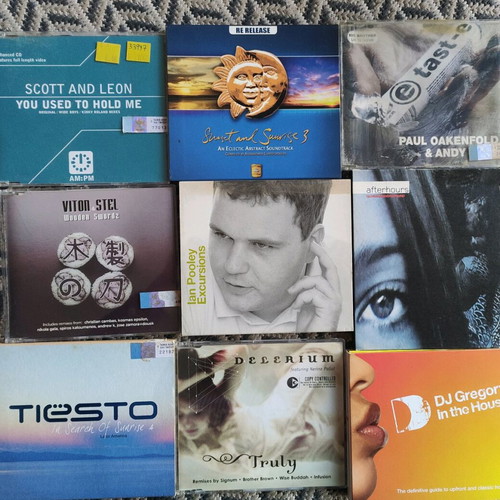 CD discs various genres like new
