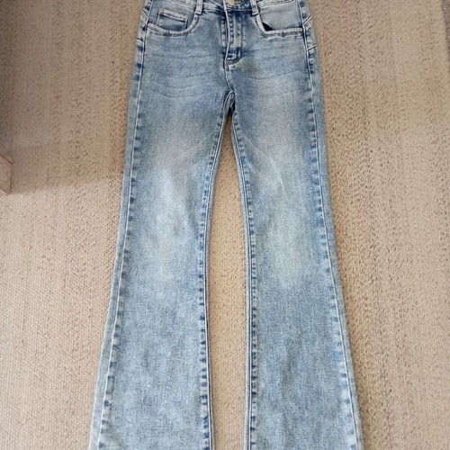 Flared jeans like new, size XS 34 6, blue