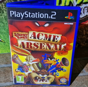Looney Tunes Acme Arsenal PS2 PlayStation 2 mint