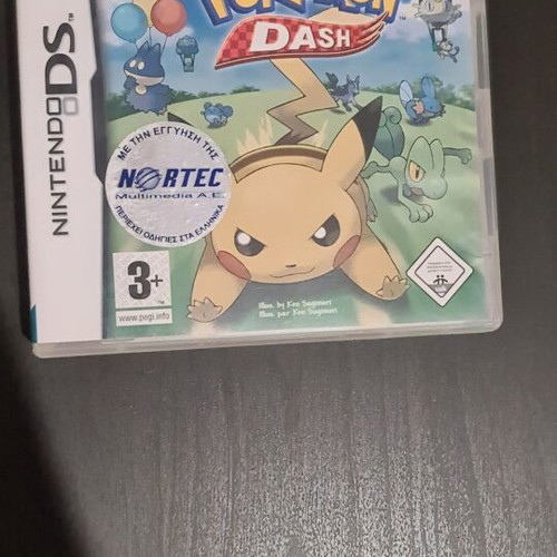 Pokemon Dash Nintendo DS σαν καινούργιο με κουτί και χαρτιά