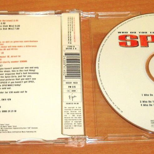 Spice Girls Who Do You Think You Are / Mama CD μεταχειρισμένο, pop