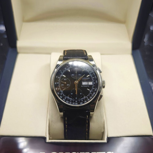 Longines Heritage 1954 Automatic Chronograph used, Ref. L2.747.4