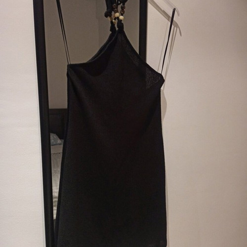 H&M Mini Beach Dress new, black, size S