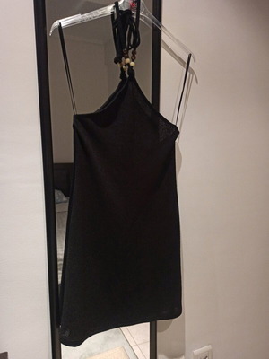 H&M Mini Beach Dress new, black, size S