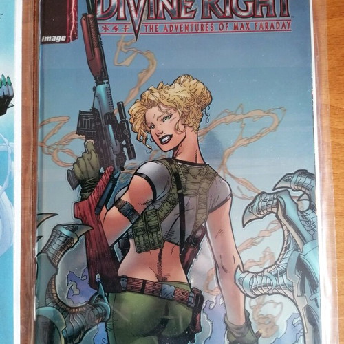 Divine Right Image Comics pack with various variants like new