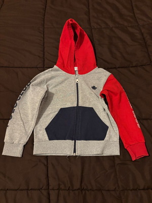 Polo Club London 1909 Hoodie used, gray and red