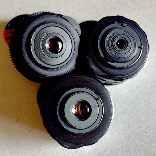 Asahi-Pentax vintage SUPER TAKUMAR M42 set of 11 lenses