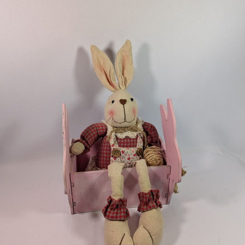Easter decorative basket used 20x30x18cm