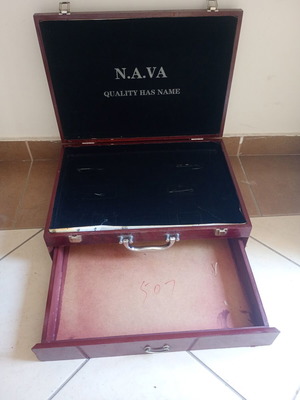 N.A.VA wooden case box