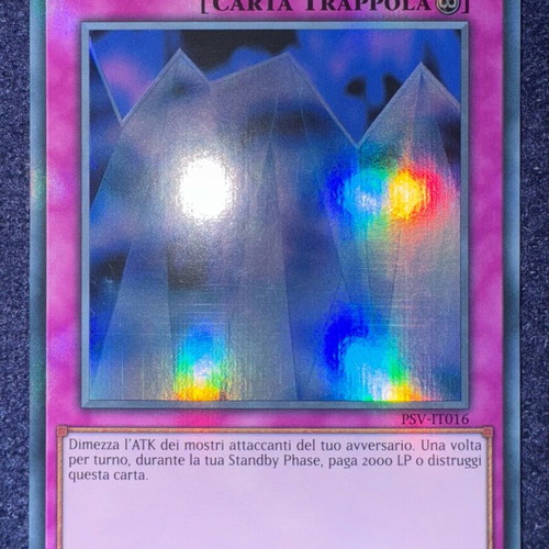 Yu-Gi-Oh Mirror Wall misprint miscut new