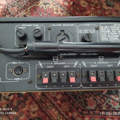 Cybernet CR40 stereo receiver used, 45×2 watt at 8 ohm