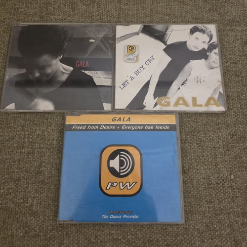 Gala set of CD singles
