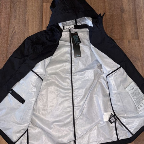 Stone Island Windbreaker Jacket, size M, black
