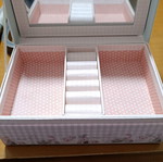 Jewelry box ecological paper like new
