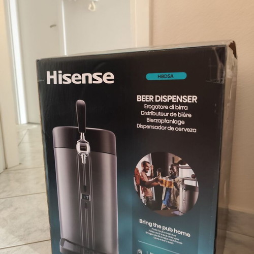 Hisense HBD5A beer dispenser new in box
