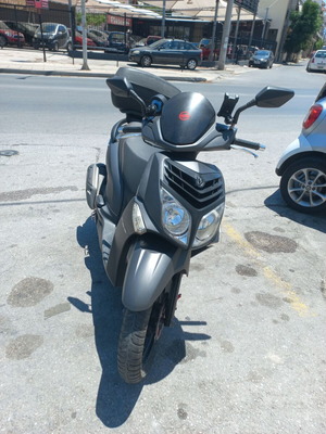 Sym Hd2 200i μοντέλο 2014 μεταχειρισμένο, υδροψυκτό, γκρι