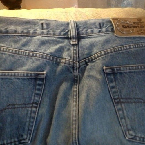 Diesel Basic Jeans Ochise used, light blue relaxed fit, size 36