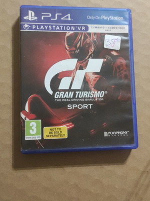Gran Turismo Sport PS4 used racing game