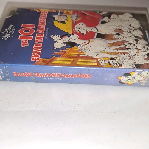 VHS 101 Dalmatians used, dubbed