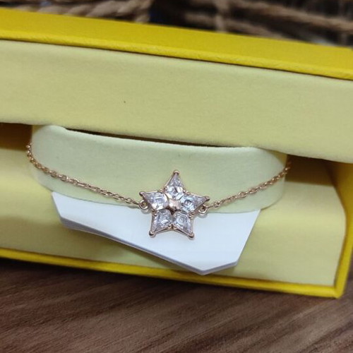 Swarovski bracelet Stella collection new, pink gold tone