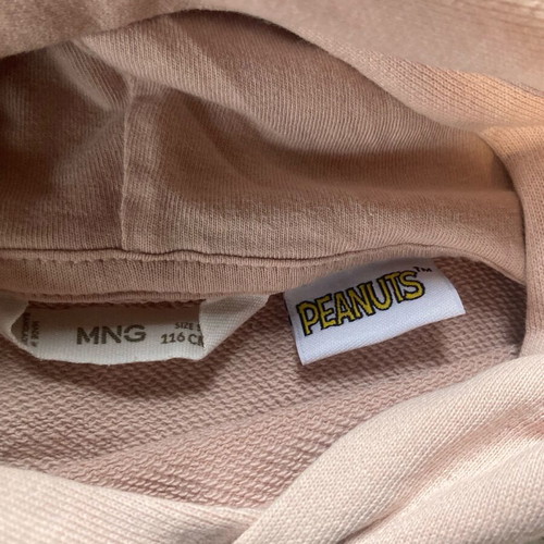 Hoodies Mango and ZY like new, 5-6 years, white and pink, size 110 cm