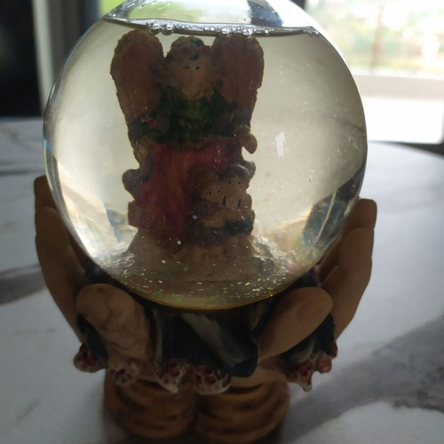 Christmas ball angel with children new