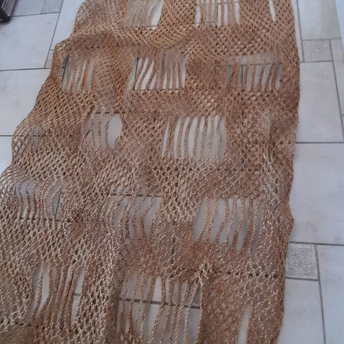 Handmade hammock used, about 3 meters, rope material, from Indonesia