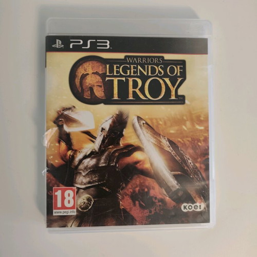 Warriors Legends of Troy PlayStation 3 used action RPG