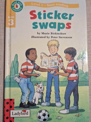 Sticker Swaps book like new for children learning English