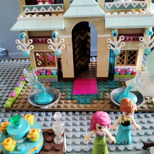 Lego Friends Arendalle Castle Celebration used, with missing pieces