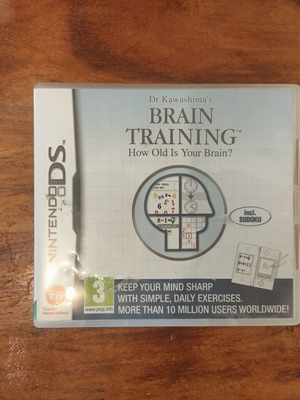 Nintendo DS Brain Training game used