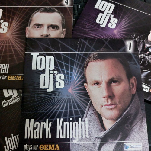 Top d.j's DVD and CD new, pack of 8 missing number 6