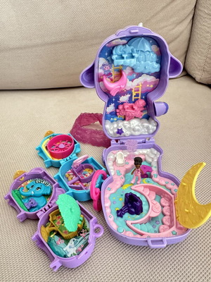Polly Pocket μικρά σετ παιχνιδιού, πακέτο 3