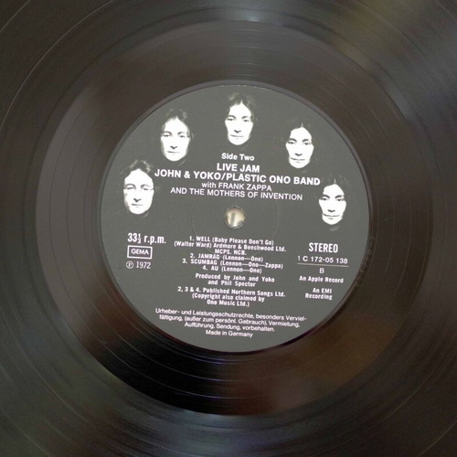 John & Yoko/ Plastic Ono Band LP new, rock