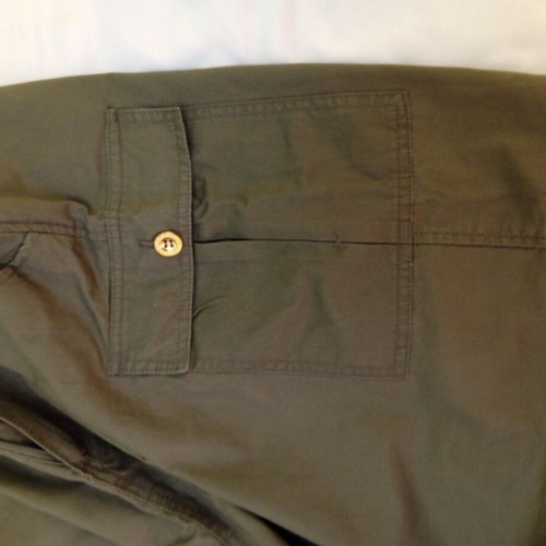 Women's skirt like new, summer style, khaki, size 46