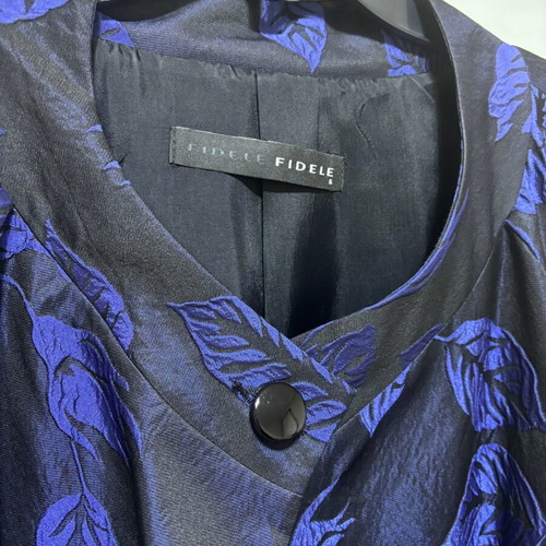 FIDELE dress new, size XL, black and purple