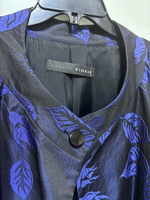 FIDELE dress new, size XL, black and purple