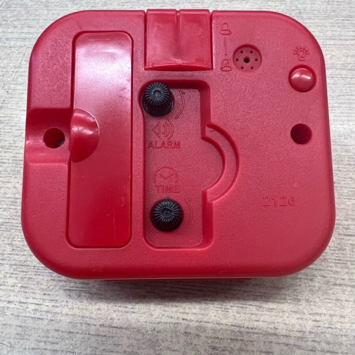 Alarm clock 8x8 cm new