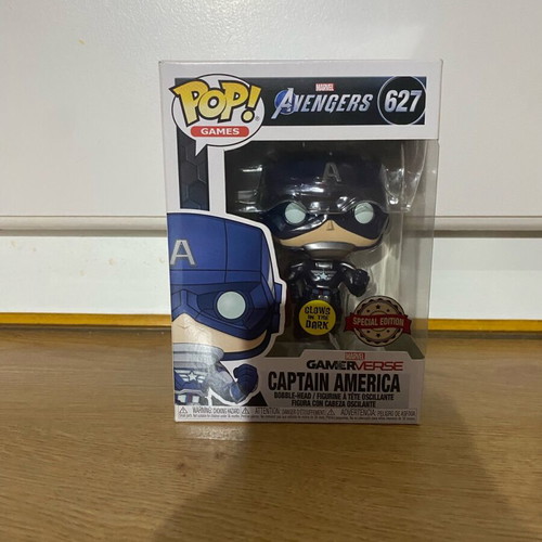 Funko Pop Marvel Captain America 627 new, Glow in the dark