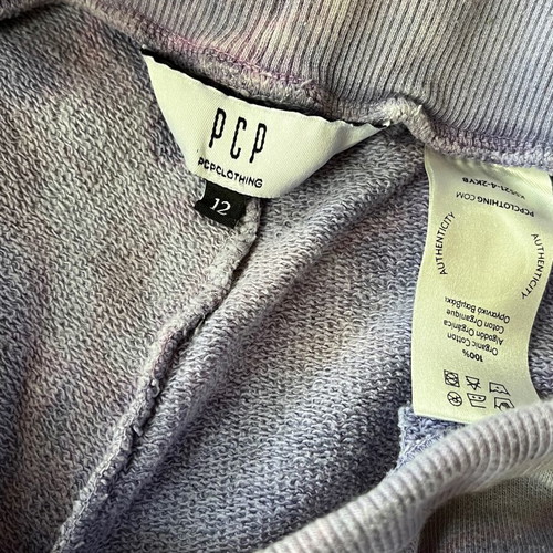 Tie-Dye Sweatpants PCP Clothing size 12 like new, 100% organic cotton