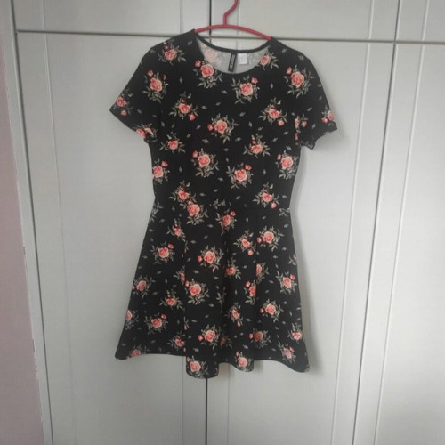 H&M Mini Dress Floral Pattern Like New