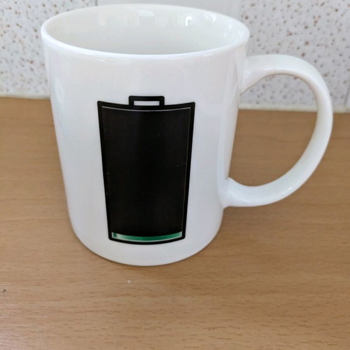 Battery Morphy Mug cup new