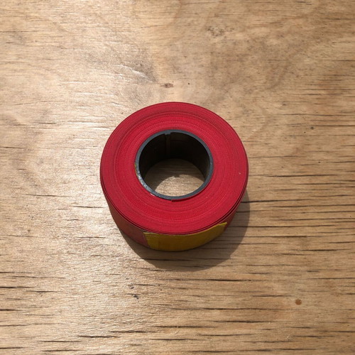 Bicycle handlebar tape red new