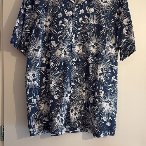 Gap short-sleeve shirt like new, blue, size XL
