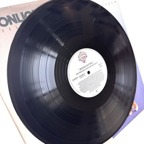 Moonlighting TV Soundtrack LP used, pop genre