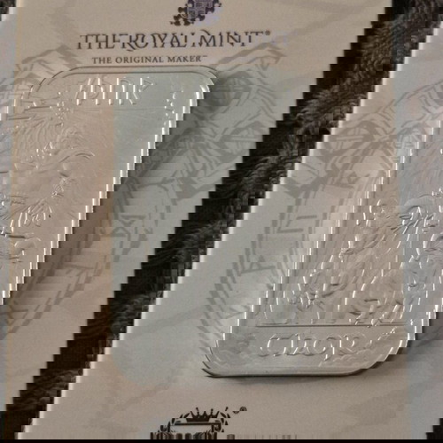 Συλλεκτική ασημένια μπαρίτσα 1oz Thor Germania Mint σαν καινούργια