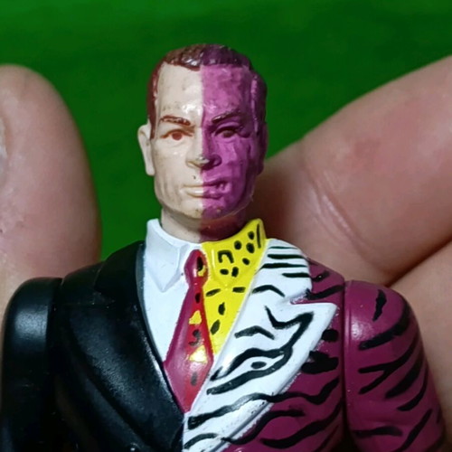 Batman Two Face Action Figure used, DC Comics Kenner 1995 Tommy Lee Jones