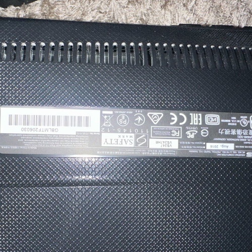 Asus VS247HR 23.6" Full HD monitor used, fast 2ms response